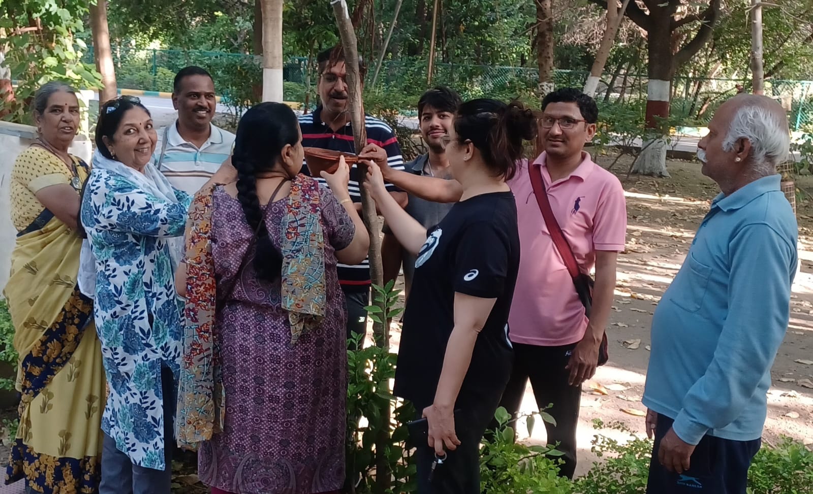 परिंदों के लिए परिंडों का वितरण