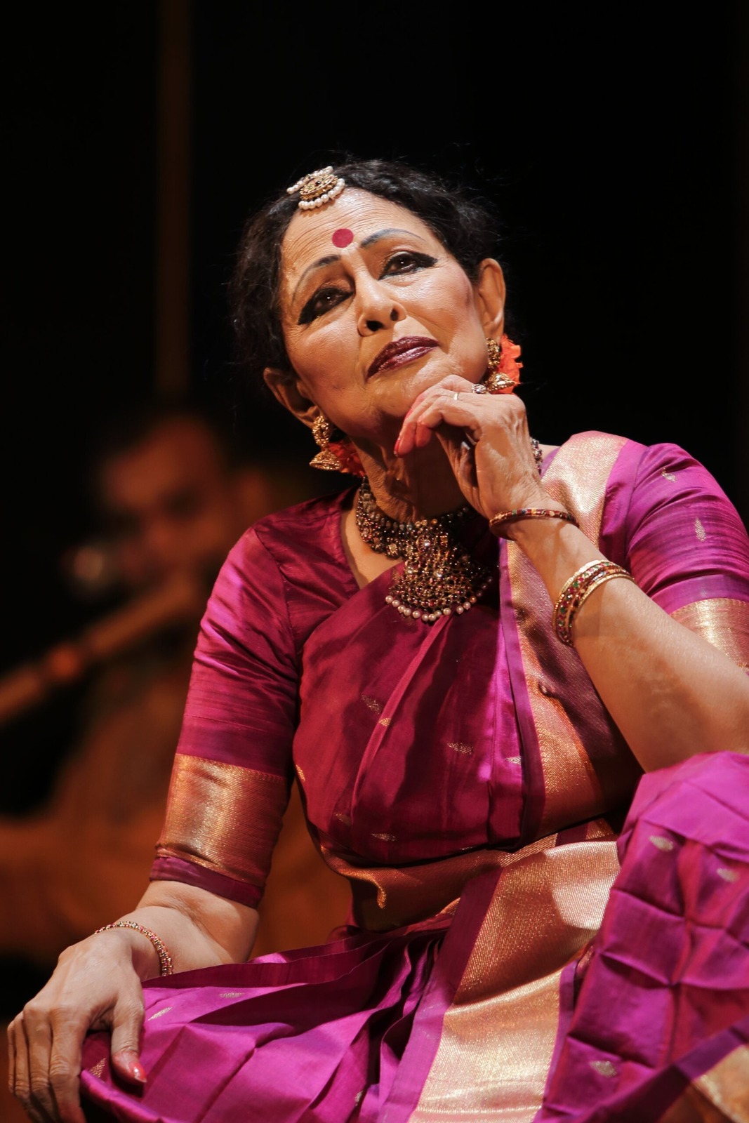 सुप्रसिद्ध नृत्यांगना व संस्कार भारती दिल्ली प्रांत अध्यक्ष पदम् भूषण डॉ. सरोजा वैद्यनाथन जी का देवलोकगमन