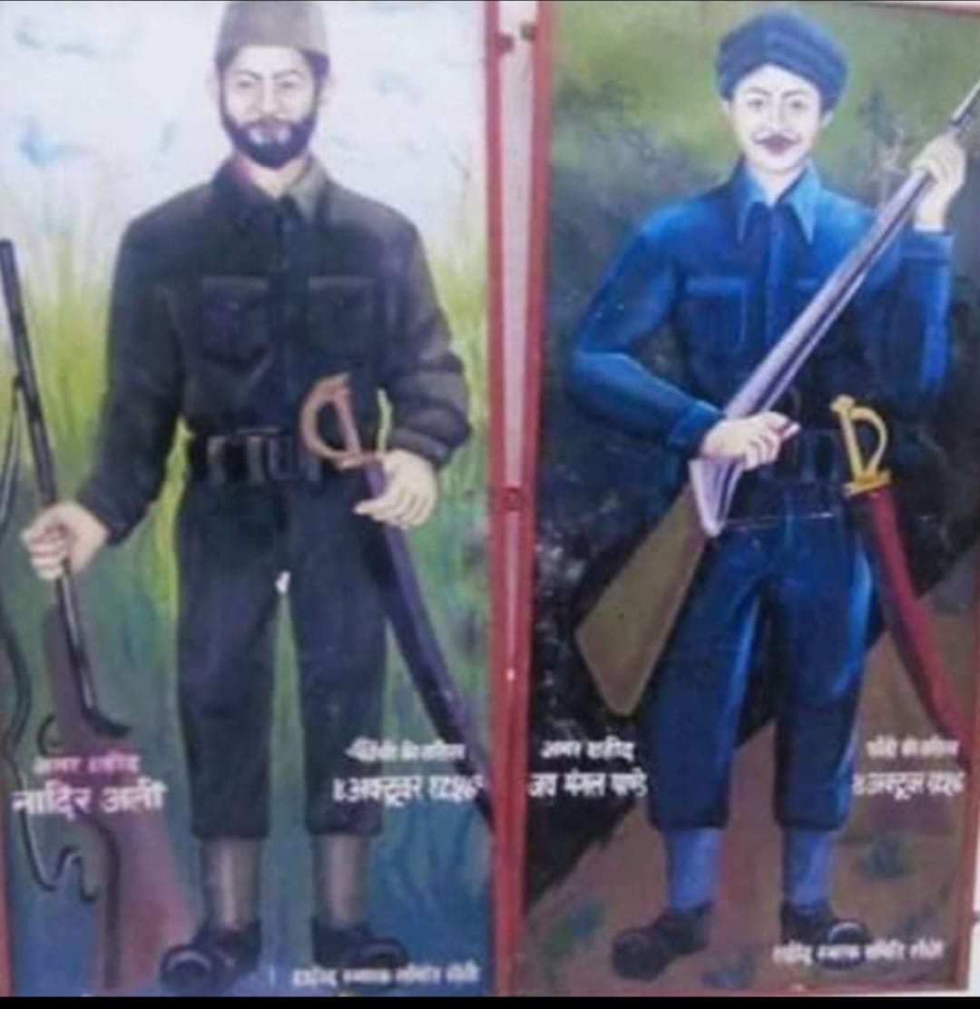 जयमंगल पांडे और नादिर अली का बलिदान “4 अक्तूबर/बलिदान-दिवस”