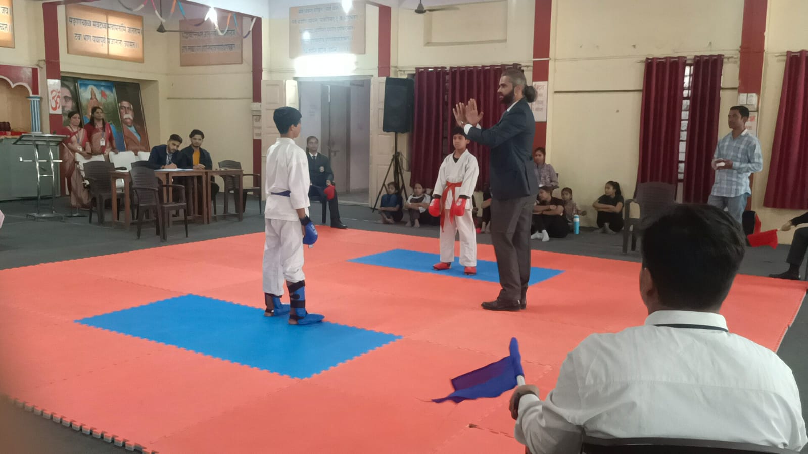 ब्यावर में क्षेत्र स्तरीय कराटे और ताइक्वांडो प्रतियोगिता का भव्य आयोजन किया गया