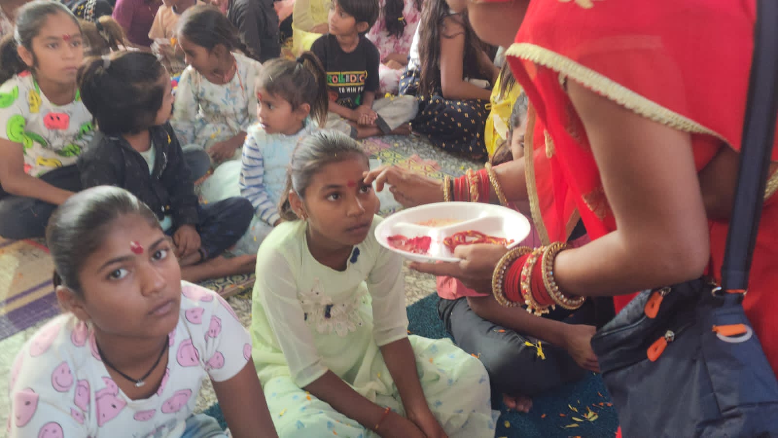 कन्या पूजन हमारी सांस्कृतिक परंपरा का अंग रहा है -खाजुलाल चौहान