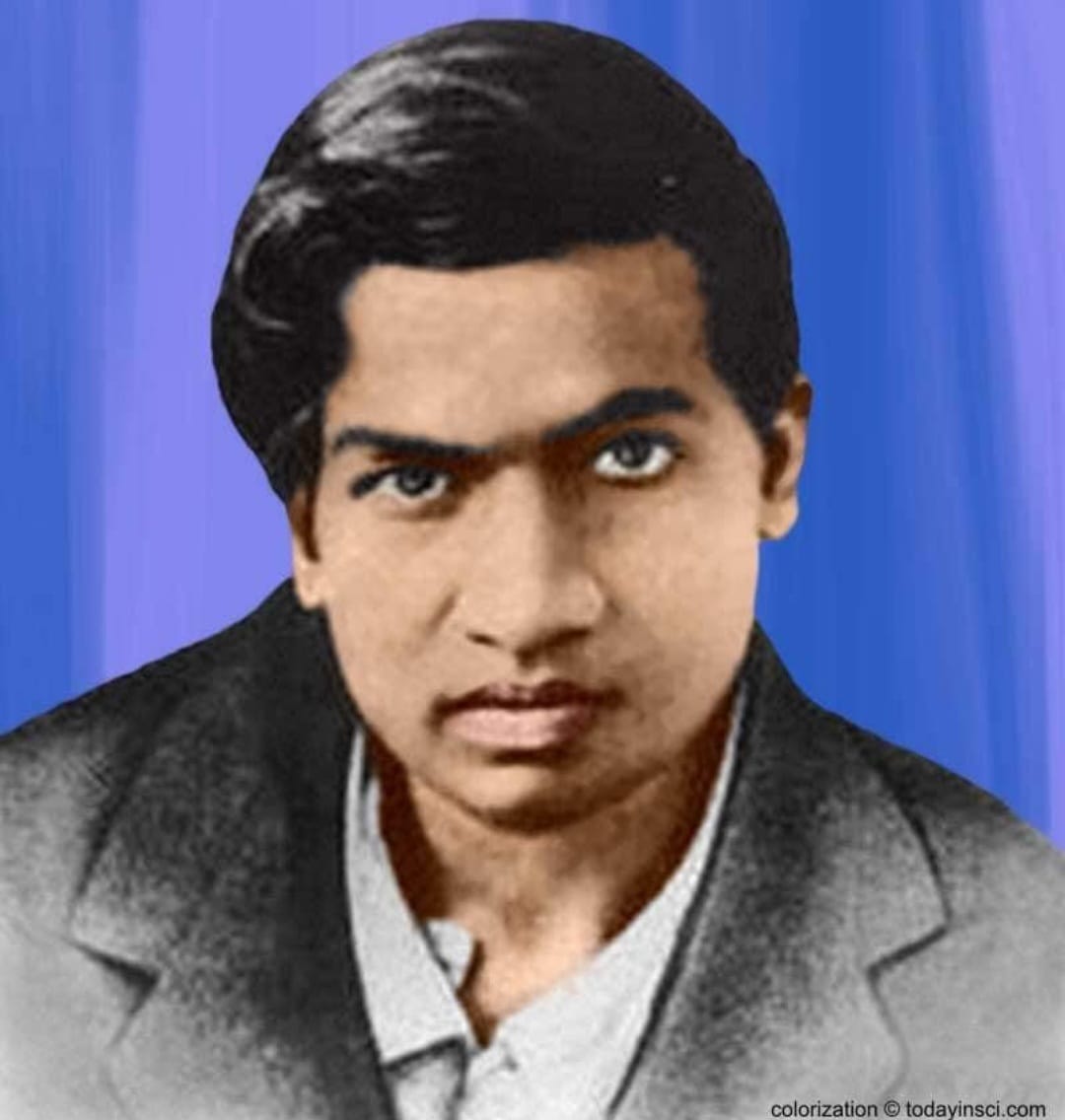 महान गणितीय श्रीनिवास अयंगर रामानुजन “27 अक्टूबर / पुण्यतिथि”