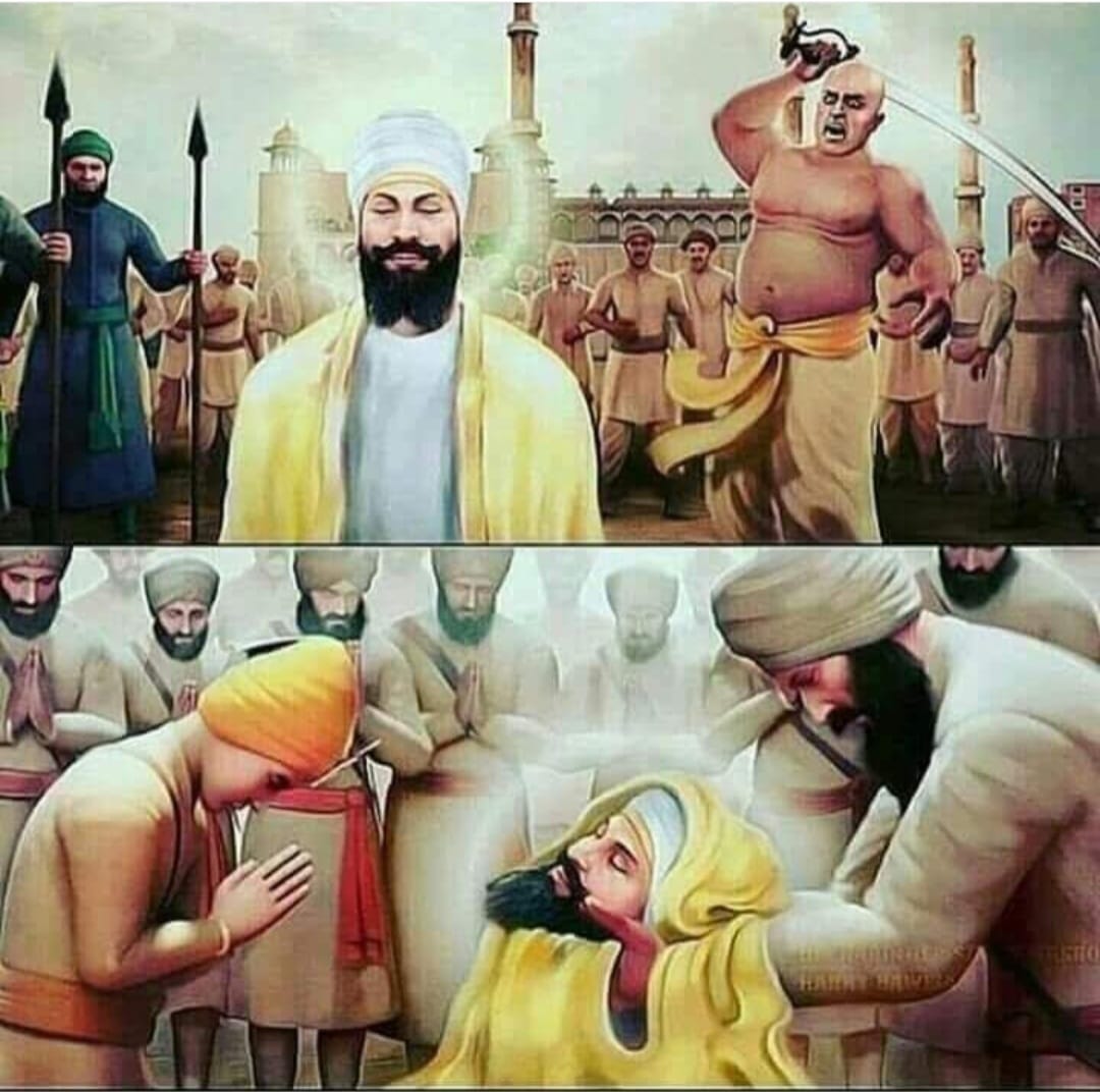 धर्म रक्षा हेतु बलिदान : गुरु तेगबहादुर “11 नवम्बर/बलिदान-दिवस”