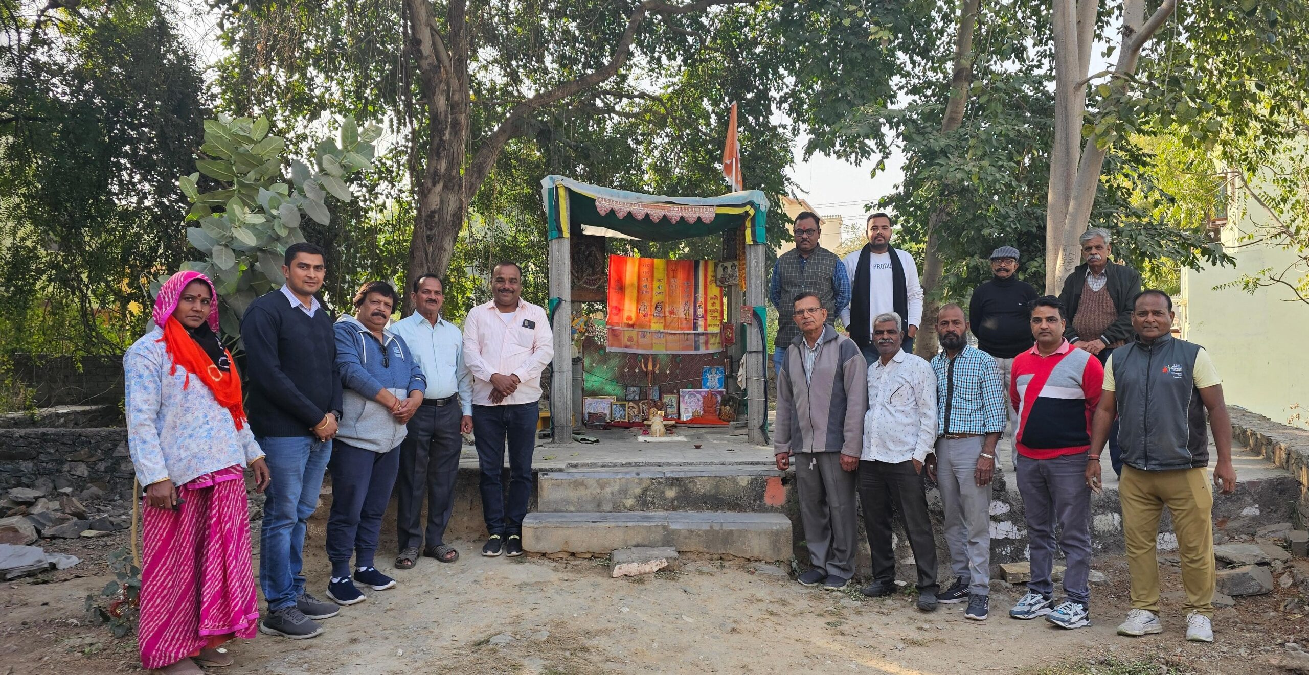श्री राम लला प्राण प्रतिष्ठा के उपलक्ष्य में कार्यक्रम की रचना बनाई गई