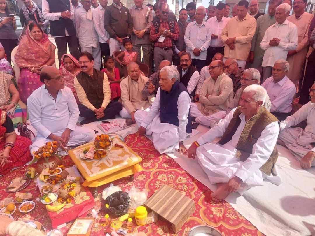 दौसा में सेवा भारती के सेवाधाम छात्रावास का शिलान्यास